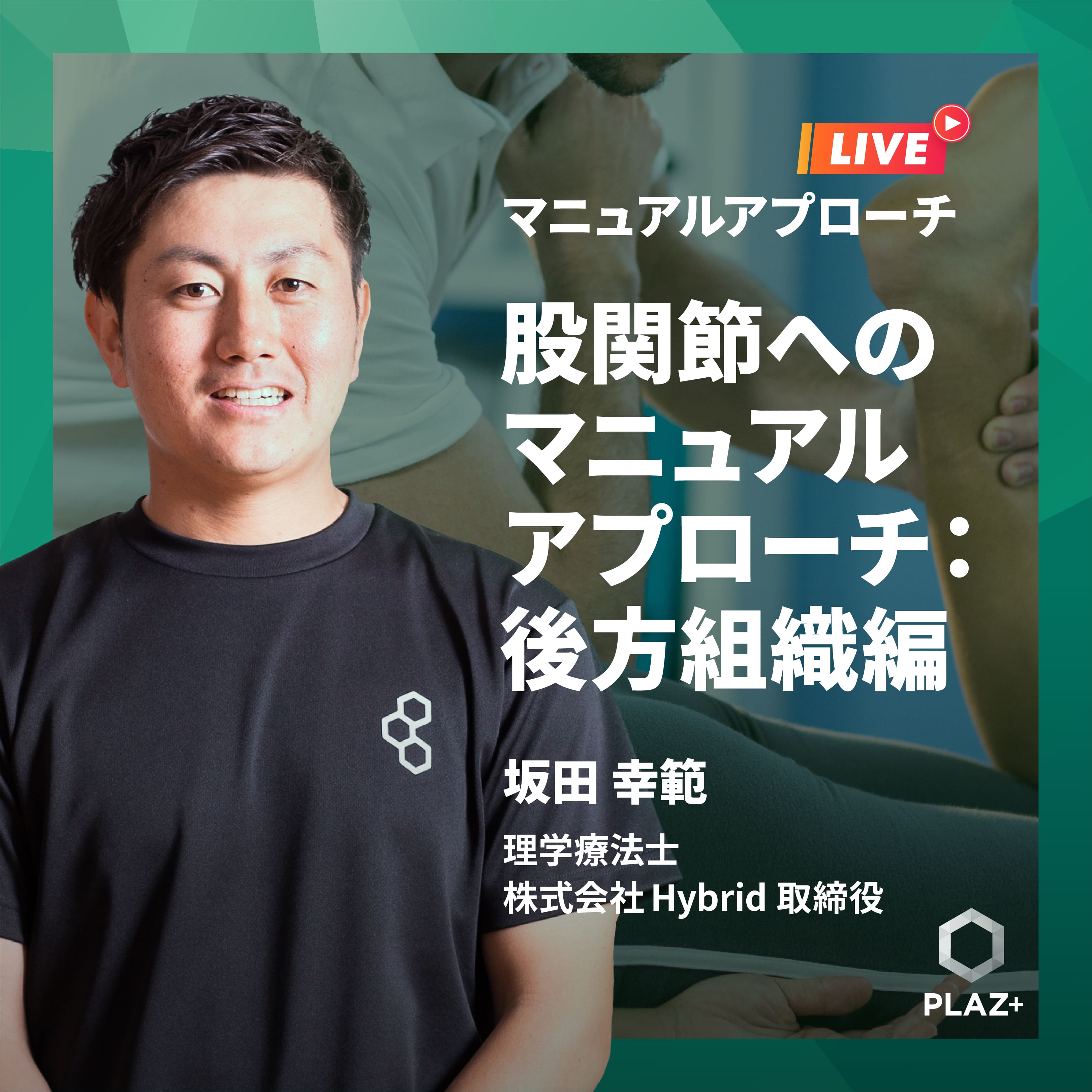 股関節へのマニュアルアプローチ：後方組織編